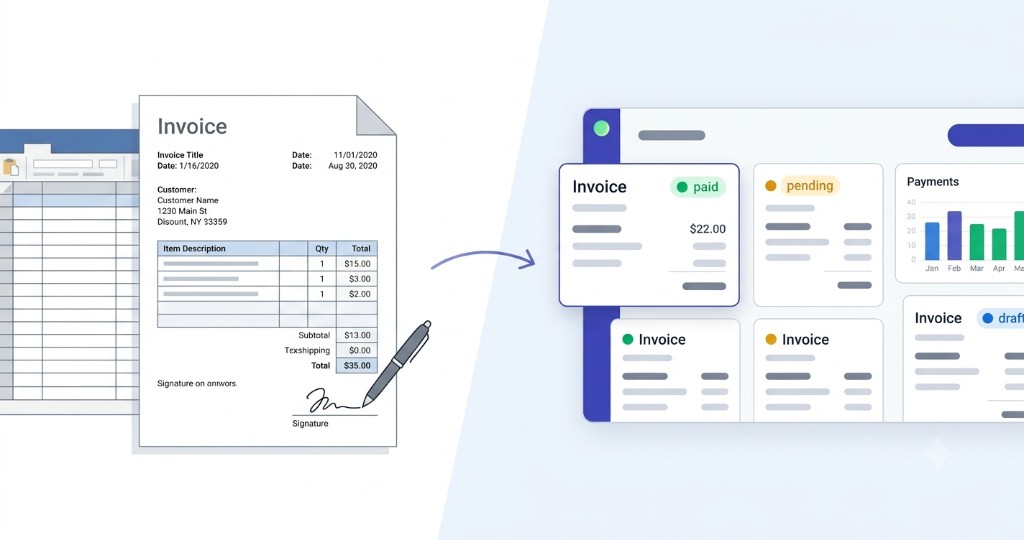 Invoice templates vs invoice apps: which fits you?